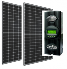Cabin Solar Kit with 2 x 60 Cell Panels and Outback FM-60 MPPT Controller