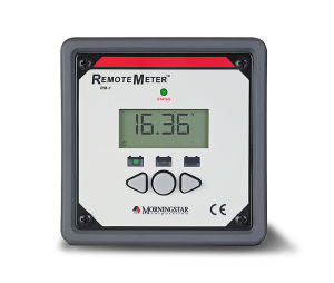 Morningstar RM-1 Remote Meter Display with 50' cable for SunSaver SS-MPPT-15L solar controller