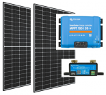 Cabin Solar Kit with 2 x 60 Cell Panels and Victron 100/50 MPPT Solar Controller