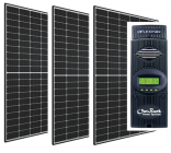 Cabin Solar Kit with 3 x 60 Cell Panels and Outback FM-80 MPPT Controller
